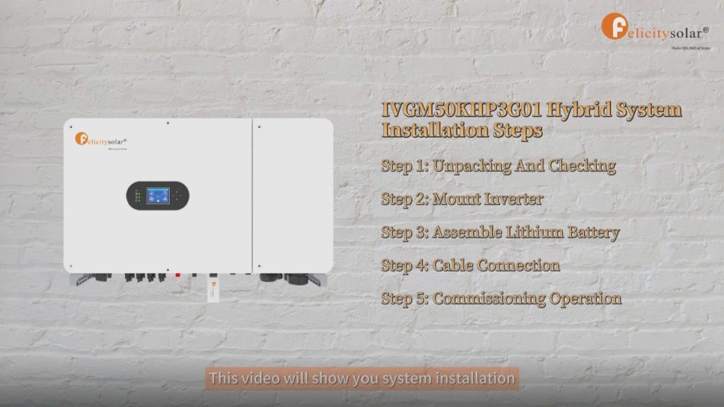 3 Phase Hybrid Solar Inverter