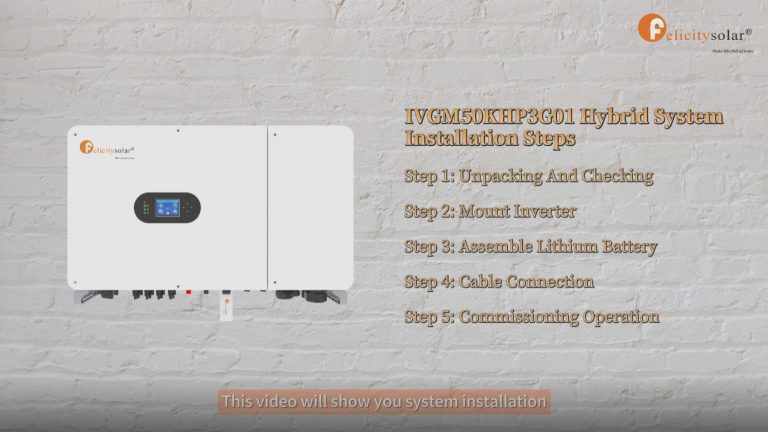 3 Phase Hybrid Solar Inverter